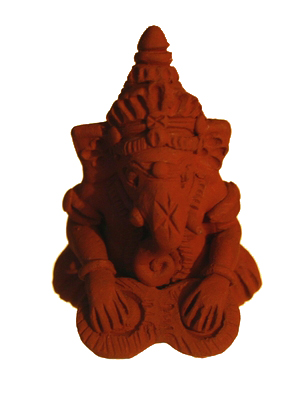 Ganesh muzikantje, klein (tabla)