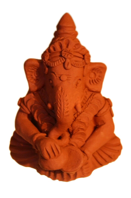 Ganesh muzikantje, middelgroot (cymbaal)