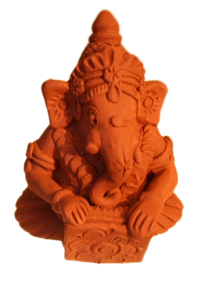 Ganesh muzikantje, middelgroot (orgel)