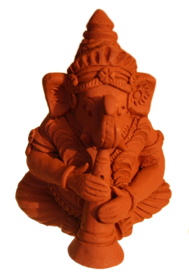Ganesh muzikantje, middelgroot (toeter)