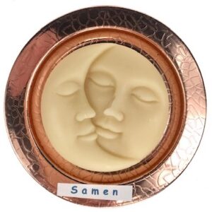 Bijenwasvorm, maan/zon, samen