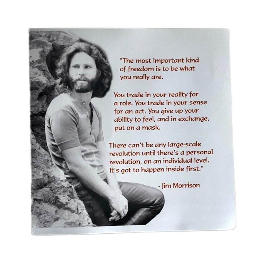 Jim Morrison cadeautje
