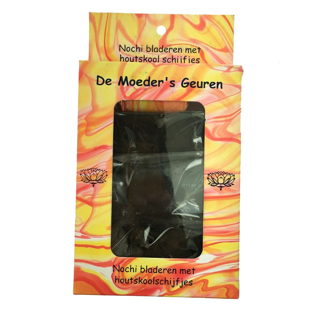 Nochi bladeren met houtskoolschijfjes - 10 gram