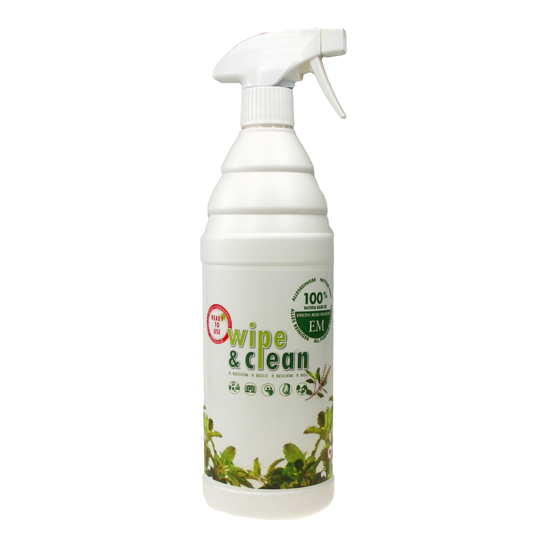 wpie en clean spuitfles heilige basilicum