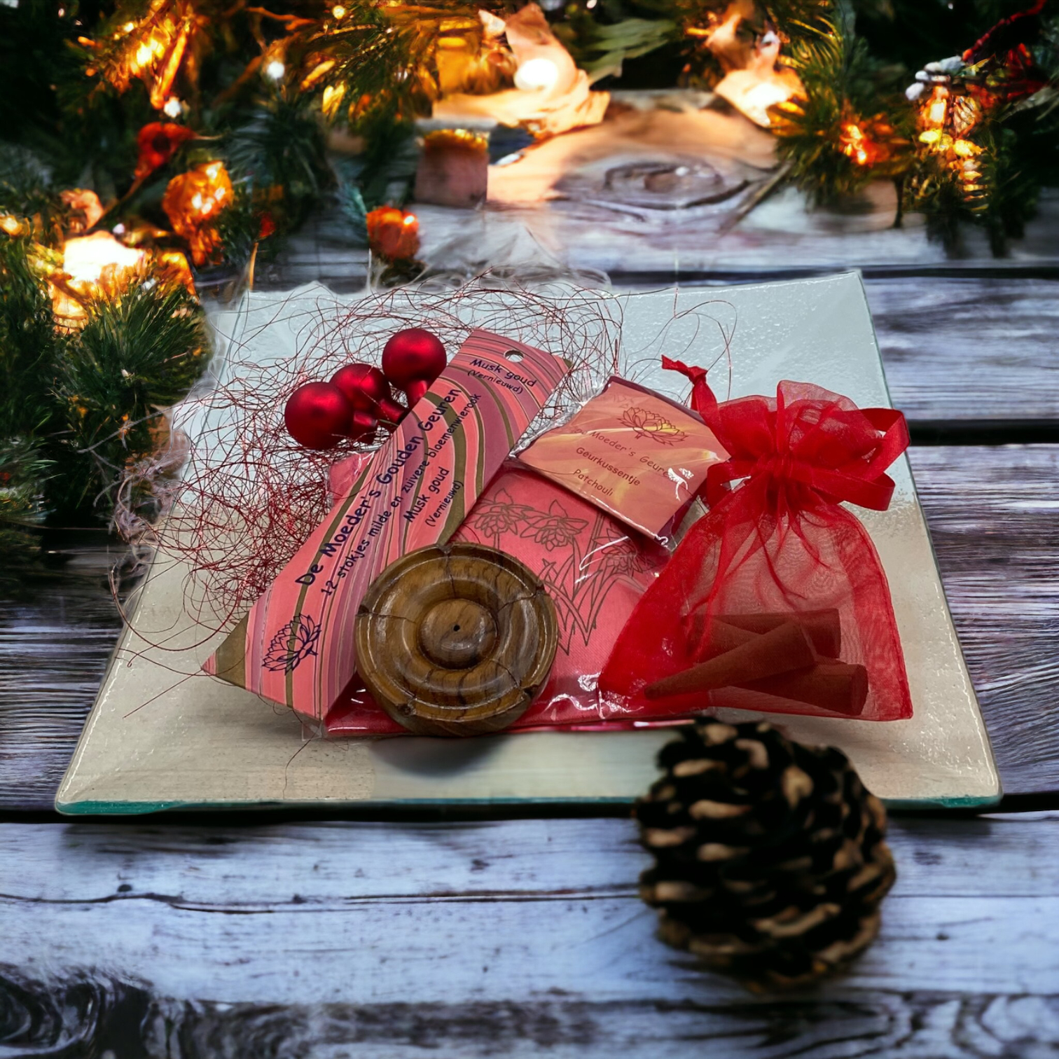Kerstcadeau - schaal