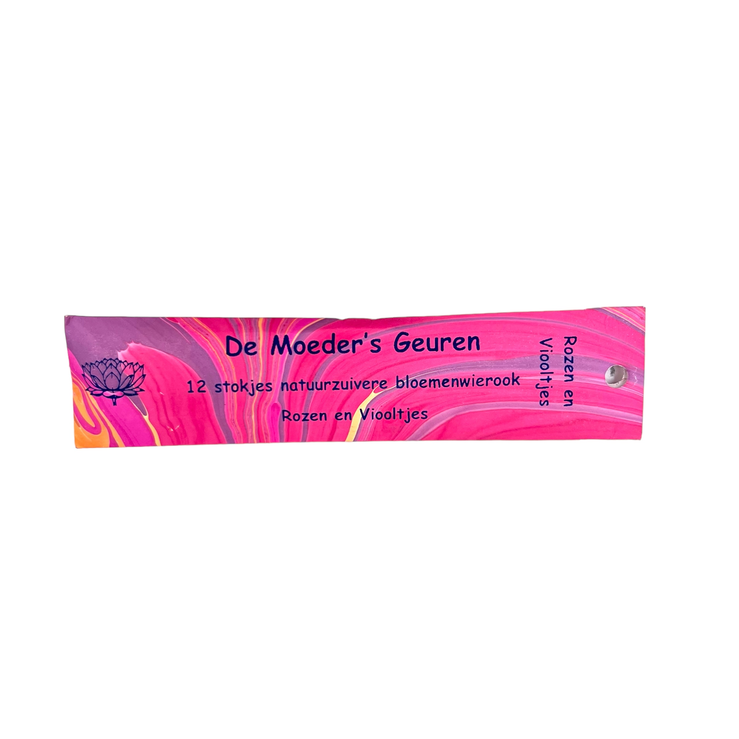 Rozen en viooltjes 12 korte stokjes
