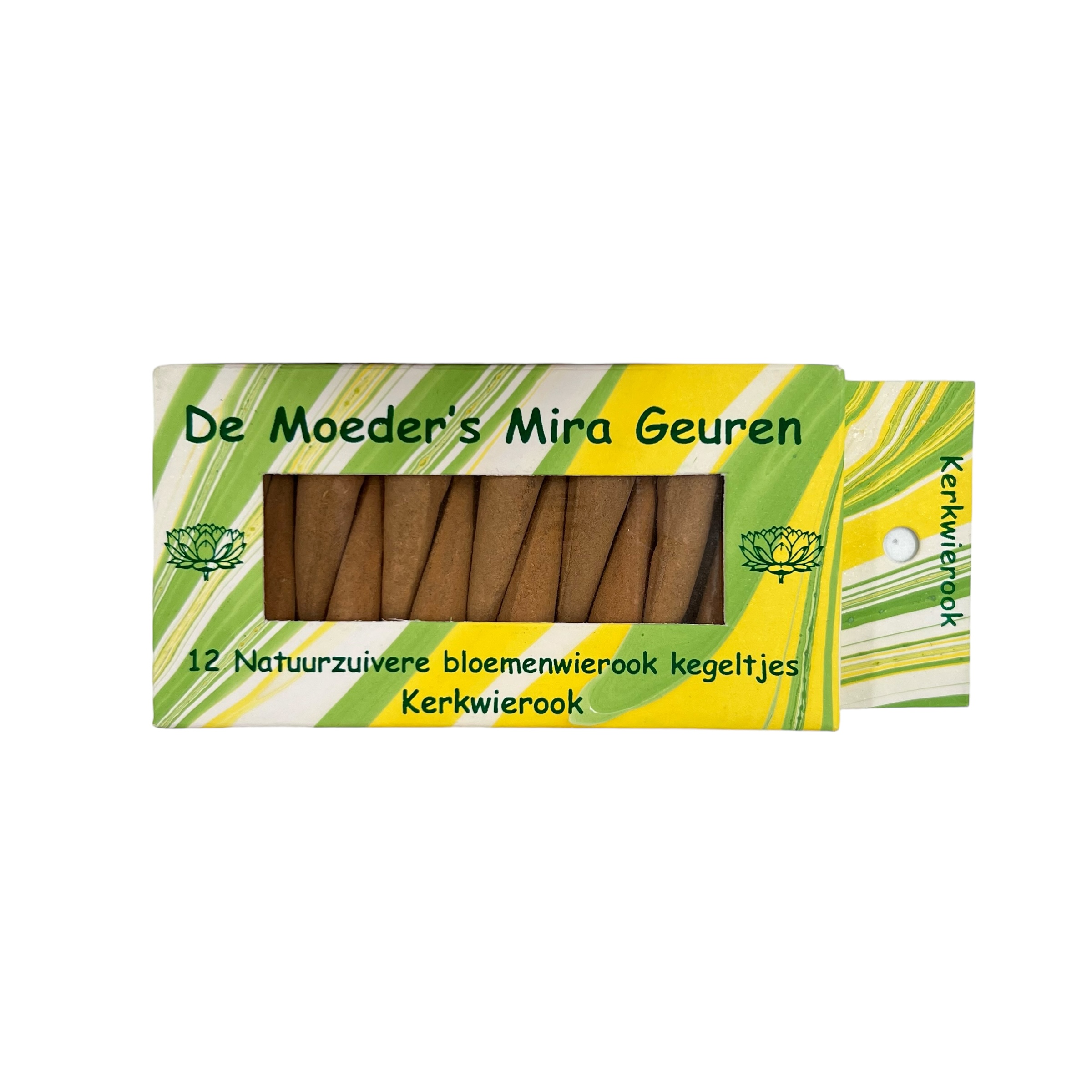 Kerkwierook (100% olibanum hars) 12 kegeltjes