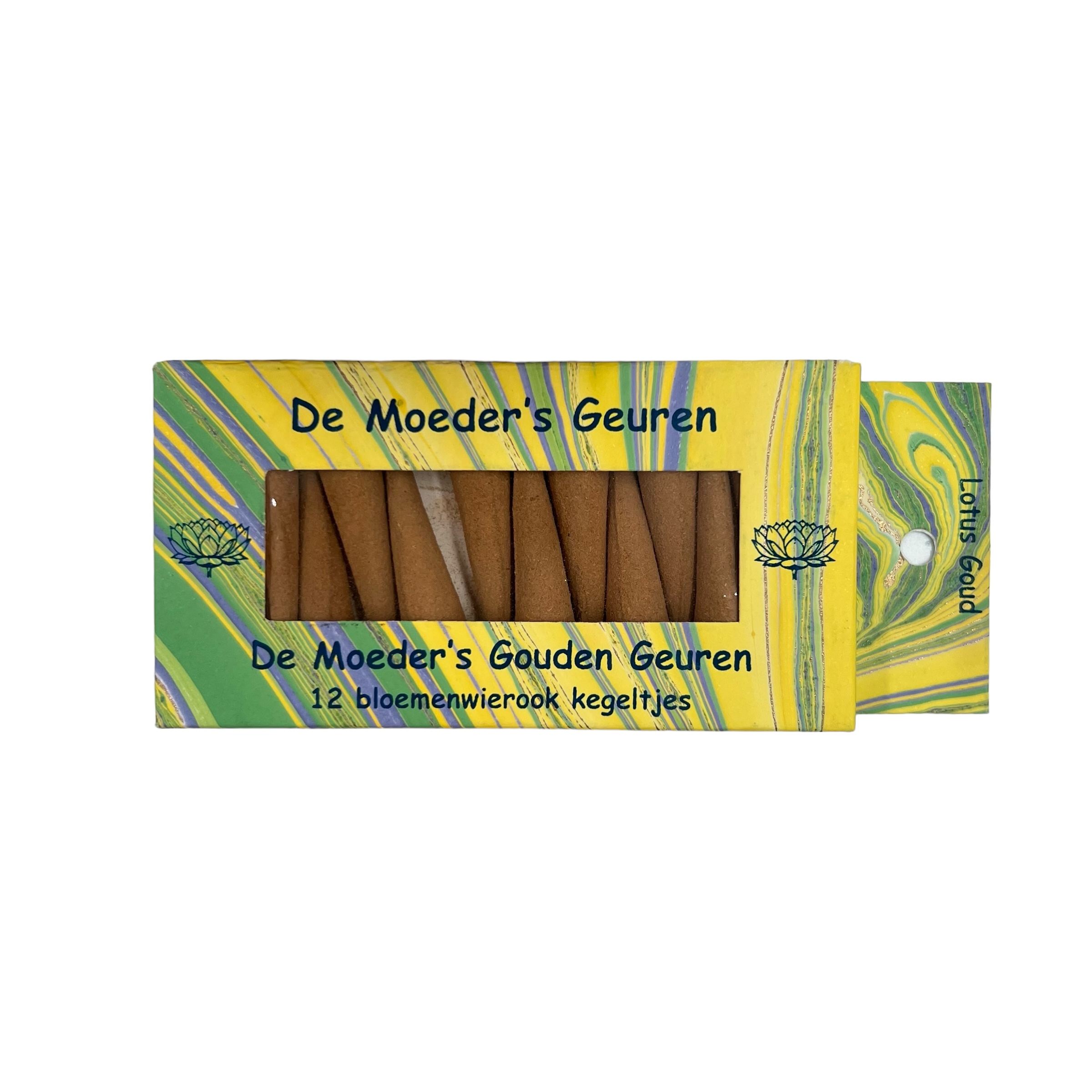 Lotus Goud 12 kegeltjes